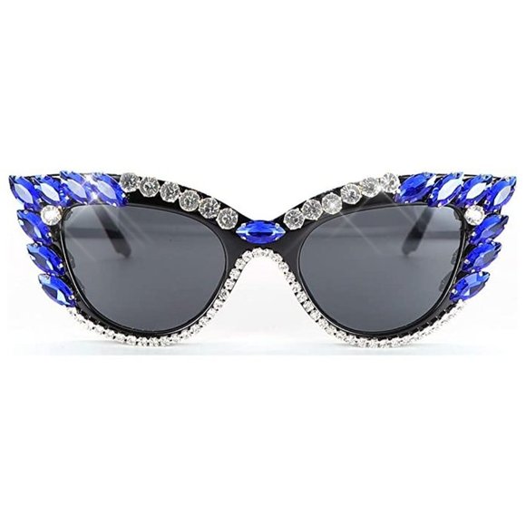 NEW Sparkling Bling Swarovski Crystal Rhinestone Sunglasses UV400 +FREE … main image 13